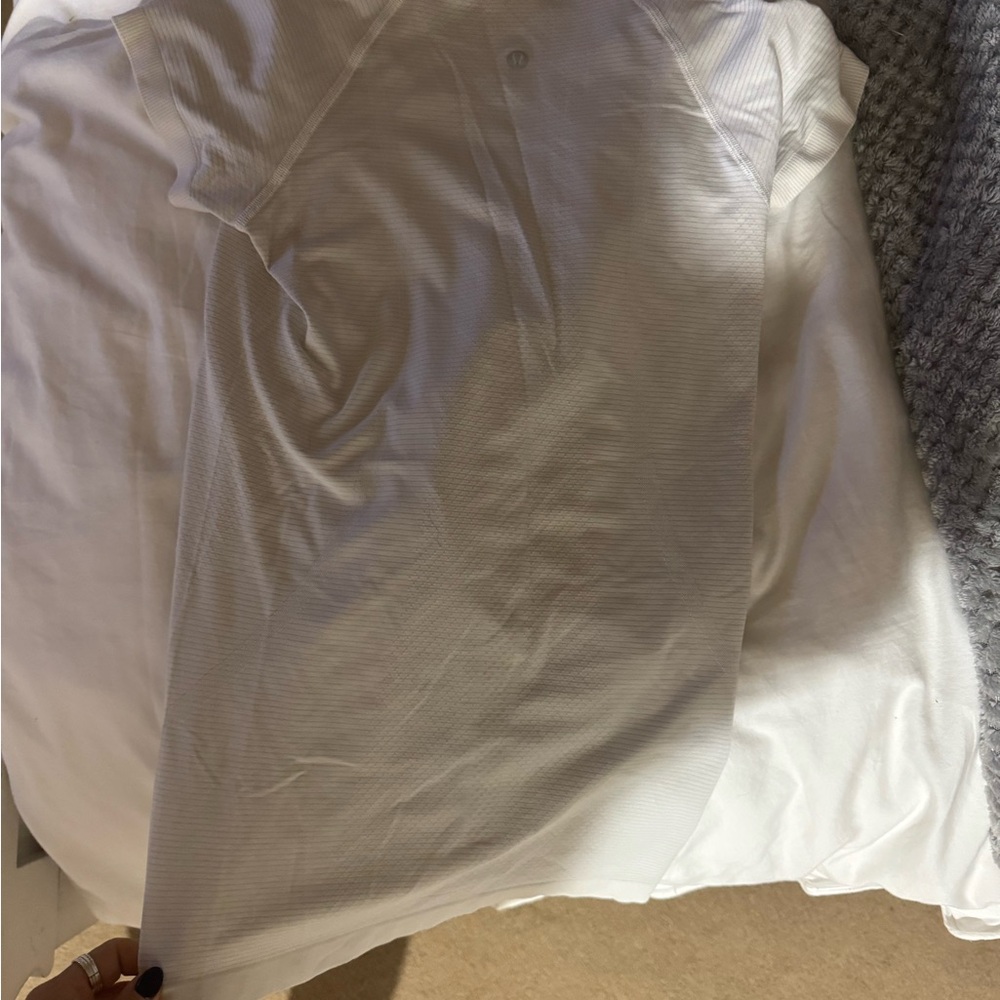 Lululemon Athletica white swiftly tech Shirt
